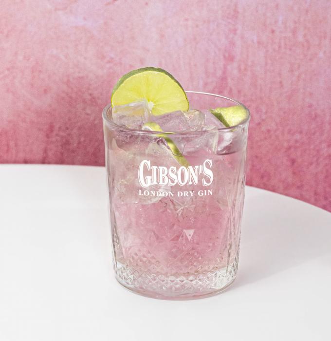 GIBSON'S PINK Daiquiri - Cocktail GIBSON'S