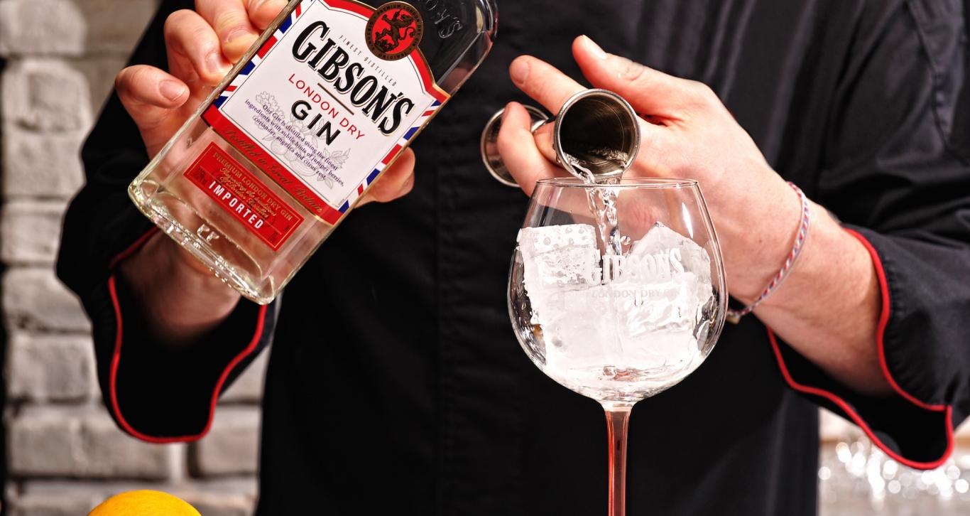 Recette cocktails GIBSON'S Tonic